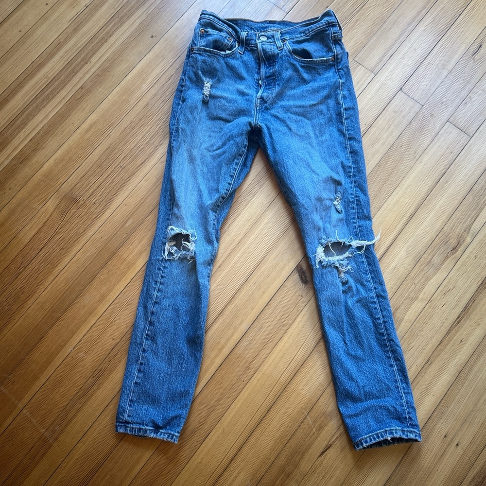 Levi's Classic Blue Denim Jeans
